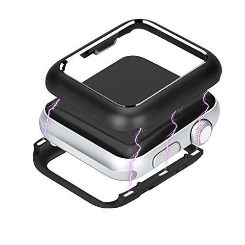 Защитный магнитный чехол Uniya для Apple Watch Series SE / 6 / 5 / 4 (40 мм) Black