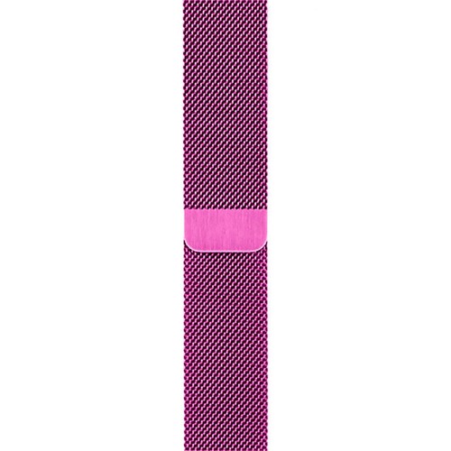 Металлический плетёный ремешок Apple Purple Milanese Loop для Apple Watch 42/44/45/49 мм фиолетовый