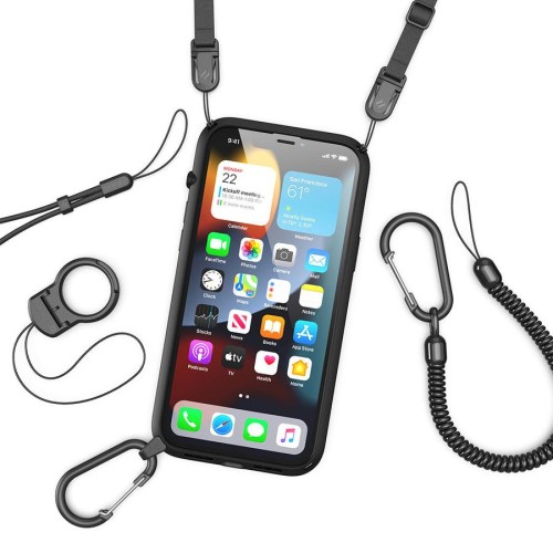 Ударопрочный чехол Catalyst Inluence Series Stealth Black для iPhone 13 Pro