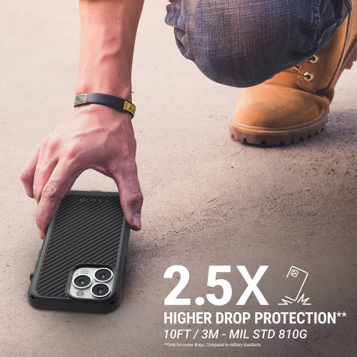 Ударопрочный чехол Catalyst Vibe Series Stealth Black для iPhone 13 Pro Max