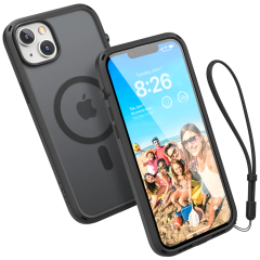 Ударопрочный чехол Catalyst Inluence Series for MagSafe Stealth Black для iPhone 14 Plus