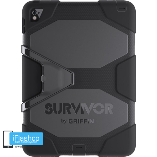 Чехол Griffin Survivor All-Terrain Black для iPad Pro 9.7 черный