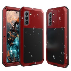 Чехол противоударный Lunatik Taktik Extreme Satin Red для Samsung Galaxy S22 красный