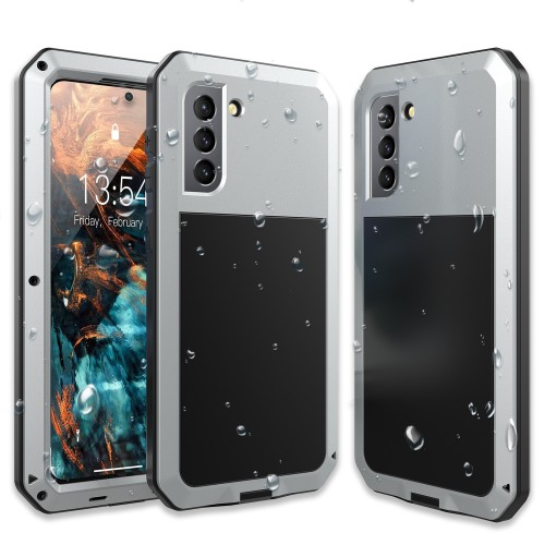 Чехол Lunatik Taktik Extreme для Samsung Galaxy S21 Silver серый