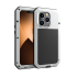 Ударопрочный чехол Lunatik Taktik Extreme Silver для iPhone 14 Pro Max