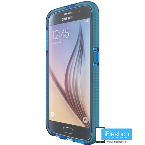 Чехол tech21 Evo Check для Samsung Galaxy S6 BLUE/GRAY