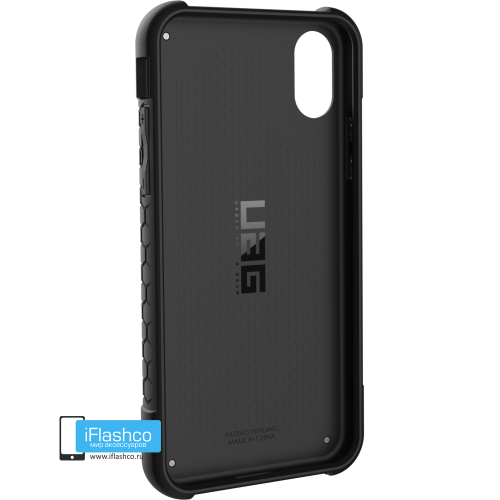 Чехол Urban Armor Gear Monarch Carbon Fiber Crimson для iPhone X/XS