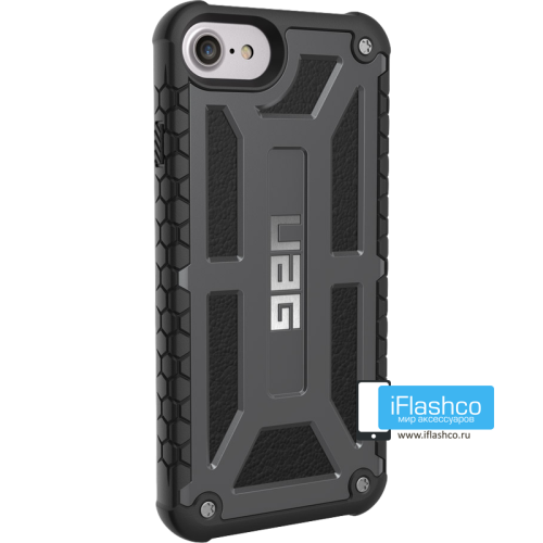 Чехол Urban Armor Gear Monarch Graphite для iPhone 6 / 7 / 8 / SE 2020 / SE 2022