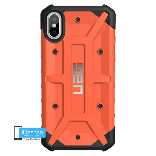 Чехол Urban Armor Gear Pathfinder Rust для iPhone X/XS оранжевый
