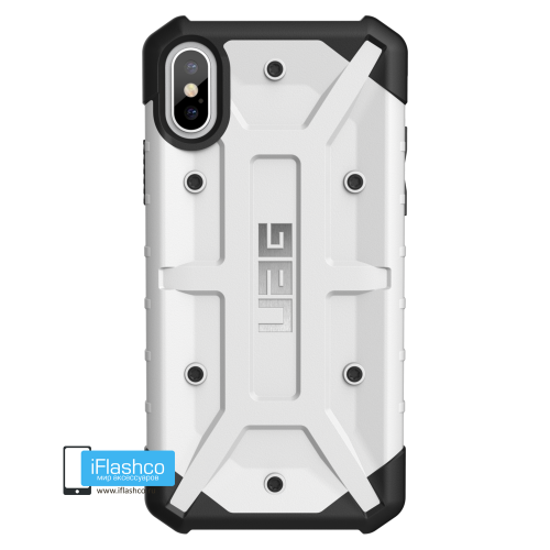 Чехол Urban Armor Gear Pathfinder White для iPhone X/XS белый