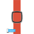 Кожаный ремешок Apple Modern Buckle Orange для Apple Watch 38 - 40 - 41 мм оранжевый