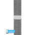 Металлический плетёный ремешок Apple Silver Milanese Loop для Apple Watch 42/44/45/49 мм серебристый