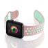 Силиконовый ремешок Nike Sport Band Pink / Green 42/44/45/49 мм