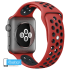 Силиконовый ремешок Nike Sport Band Red / Black 42/44/45/49 мм