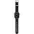 Силиконовый ремешок OtterBox All Day Comfort Antimicrobial Pavement (Black / Grey) для Apple Watch 42/44/45/49 мм