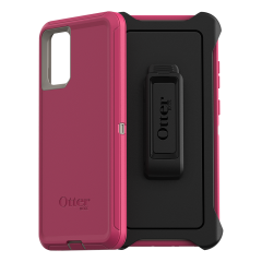 Чехол ударопрочный с клипсой-подставкой OtterBox Defender Lovebug Pink для Samsung Galaxy S20+ розовый