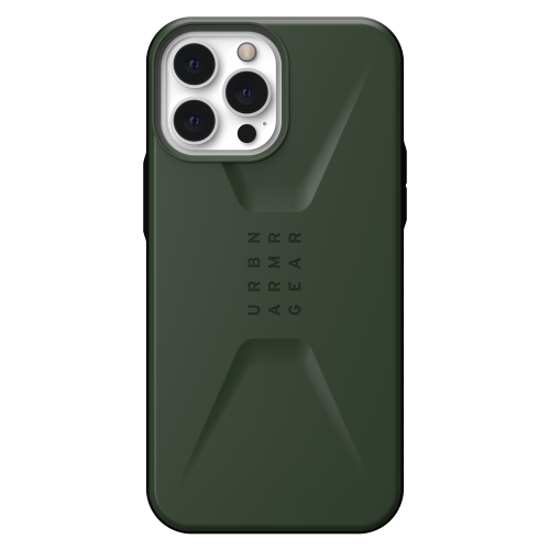 Ударопрочный чехол Urban Armor Gear Civilian Series Olive для iPhone 13 Pro Max