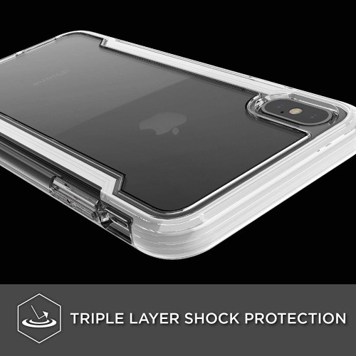 Чехол ударопрочный X-Doria Defense Clear для iPhone XS Max