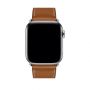 Кожаный ремешок Hermès Fauve Barenia Leather Single Tour для Apple Watch 42/44/45/49 мм коричневый