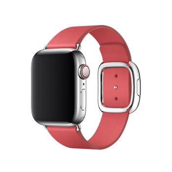 Кожаный ремешок Apple Modern Buckle Peony Pink для Apple Watch 38 - 40 - 41 мм розовый