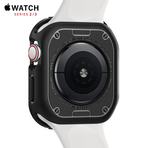 Чехол Spigen Rugged Armor Case для Apple Watch 38 мм Black