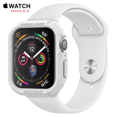 Чехол Spigen Rugged Armor Case для Apple Watch 42 мм White