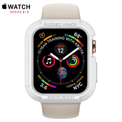 Чехол Spigen Rugged Armor Case для Apple Watch 38 мм White