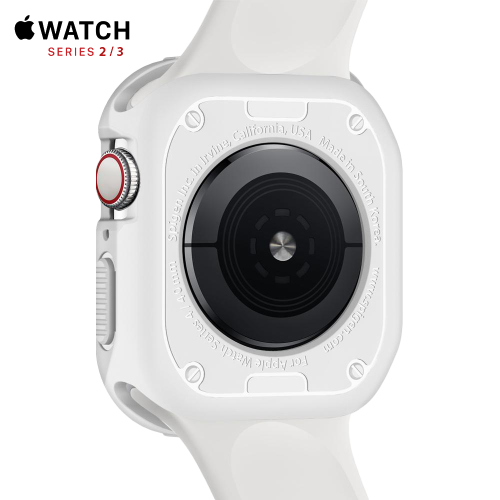 Чехол Spigen Rugged Armor Case для Apple Watch 38 мм White