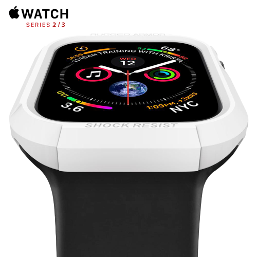 Чехол Spigen Rugged Armor Case для Apple Watch 38 мм White