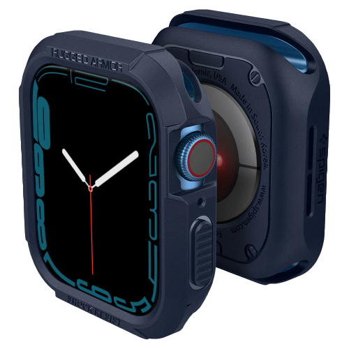 Чехол Spigen Rugged Armor Case для Apple Watch Series 7 / SE / 6 / 5 / 4 (41mm/40mm) Navy Blue