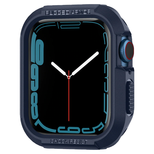Чехол Spigen Rugged Armor Case для Apple Watch Series 7 / SE / 6 / 5 / 4 (41mm/40mm) Navy Blue