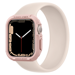 Чехол Spigen Rugged Armor Case для Apple Watch Series 7 / SE / 6 / 5 / 4 (41mm/40mm) Rose Gold