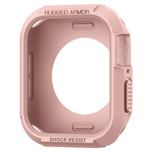 Чехол Spigen Rugged Armor Case для Apple Watch Series 7 / SE / 6 / 5 / 4 (41mm/40mm) Rose Gold