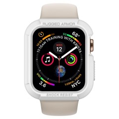 Чехол Spigen Rugged Armor Case для Apple Watch Series 7 / SE / 6 / 5 / 4 (41mm/40mm) White