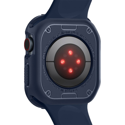 Чехол Spigen Rugged Armor Case для Apple Watch Series 7 / SE / 6 / 5 / 4 (45мм/44мм) Navy Blue