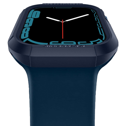 Чехол Spigen Rugged Armor Case для Apple Watch Series 7 / SE / 6 / 5 / 4 (45мм/44мм) Navy Blue