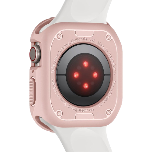 Чехол Spigen Rugged Armor Case для Apple Watch Series 7 / SE / 6 / 5 / 4 (45мм/44мм) Rose Gold
