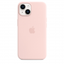Чехол Apple Silicone Case with MagSafe Chalk Pink для iPhone 14