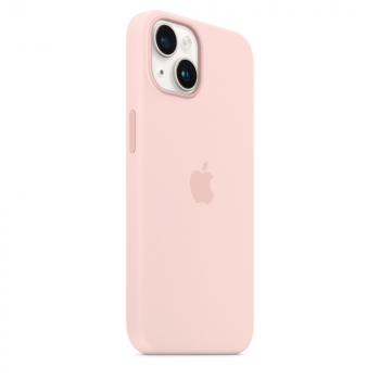 Чехол Apple Silicone Case with MagSafe Chalk Pink для iPhone 14