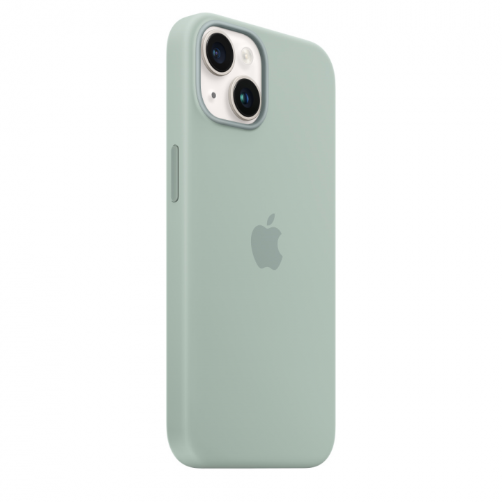 Чехол Apple Silicone Case with MagSafe Succulent для iPhone 14