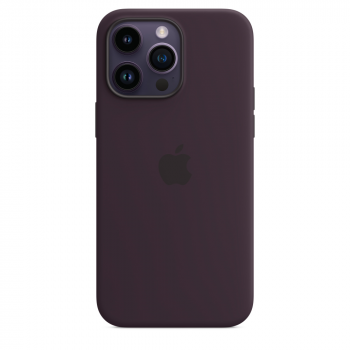 Чехол Apple Silicone Case with MagSafe Elderberry для iPhone 14 Pro Max