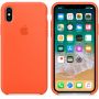 Чехол Apple Silicone Case для iPhone X/Xs Spicy Orange