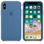 Чехол Apple Silicone Case для iPhone X/Xs Denim Blue