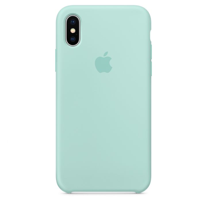 Чехол Apple Silicone Case для iPhone X/Xs Marine Green