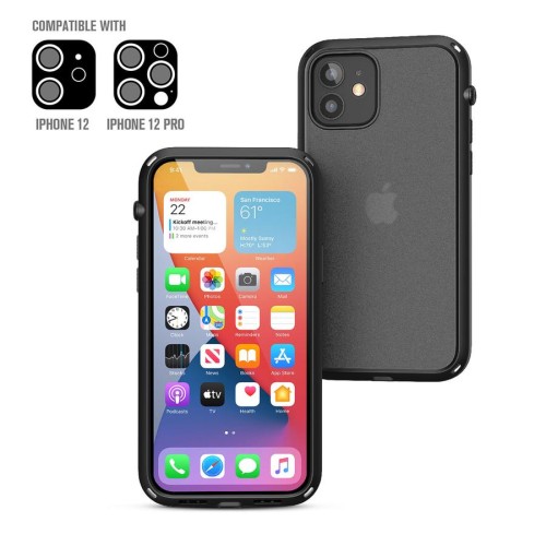 Ударопрочный чехол Catalyst Influence Series Stealth Black для iPhone 12 / iPhone 12 Pro