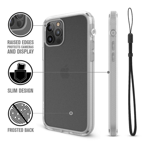 Ударопрочный чехол Catalyst Influence Series Clear для iPhone 12 / iPhone 12 Pro