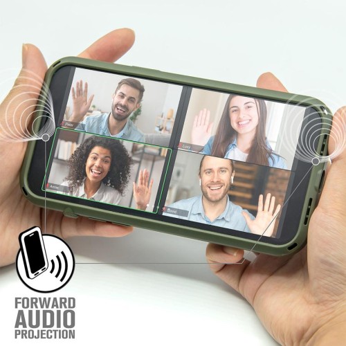 Ударопрочный чехол Catalyst Influence Series Army Green для iPhone 12 / iPhone 12 Pro