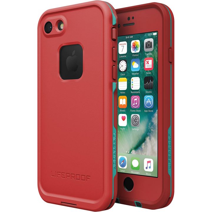 Чехол водонепроницаемый Lifeproof fre для iPhone 7 / 8 / SE 2020 / SE 2022 Ember Red