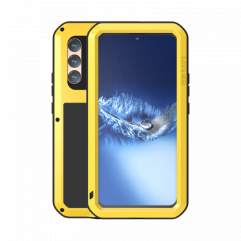 Чехол Love Mei Powerful для Samsung Galaxy S22+ Yellow желтый