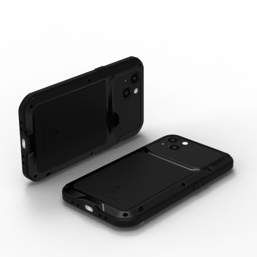 Ударопрочный чехол Love Mei Powerful Black для iPhone 14